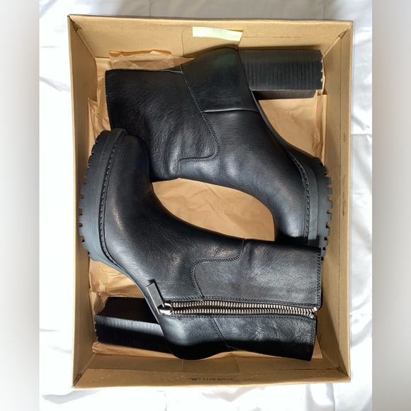 Lucky Brand Lug Sole High Heel Boot - Picture 9 of 11